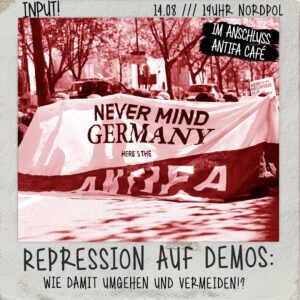 Webgrafik mit den Motto, Zeit und Ort der im Text beworbenen Veranstaltung.
